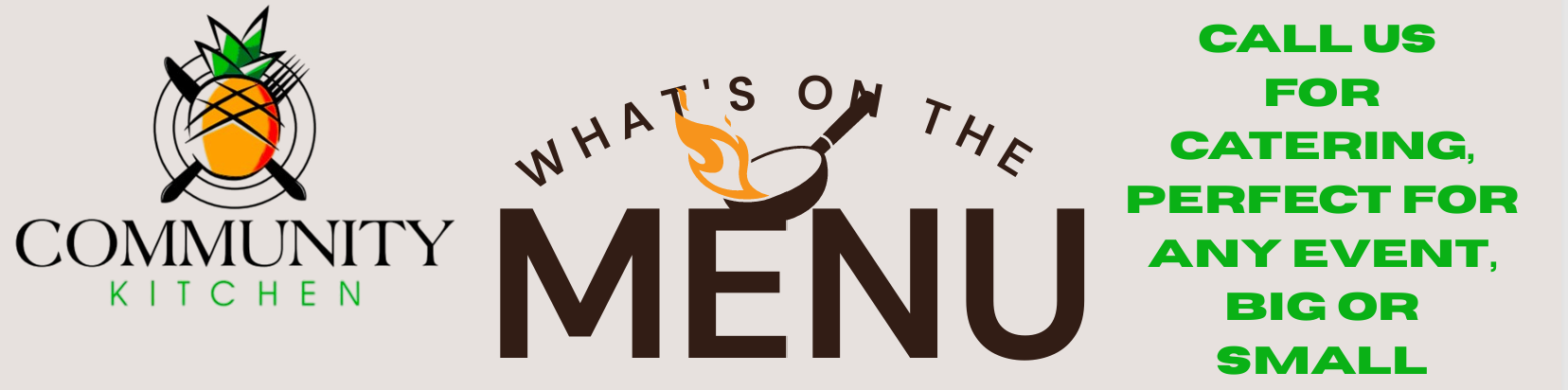 Menu Header Banner